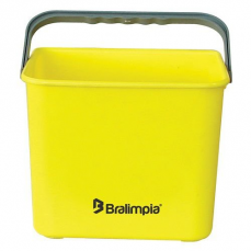 BALDE C/ ALCA AMARELO 4L - BRALIMPIA