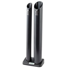 DISPENSER P/DESCARTE COPO AGUA/CAFE BLACK - EXACCTA