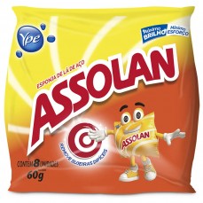 LA AÇO C/8 UN  60G - ASSOLAN