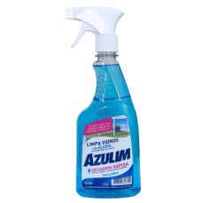 LIMPA VIDROS C/ALCOOL SPRAY AZULIM 500ML - START