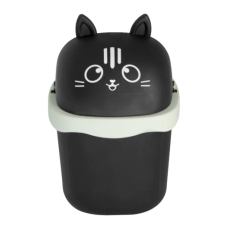 LIXEIRA PRETA GATINHO 1,5L - KEITA