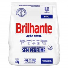 SABAO EM PO SEM PERFUME 4KG -  BRILHANTE